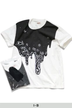 20/- Jersey Crew T (TOROTORO Bandana) - In 3 Color Choices -Menswear Rise Sales Store Kapital 20 Jersey Crew T TOROTORO Bandana in 3 Color Choices K2003SC074 x3 70