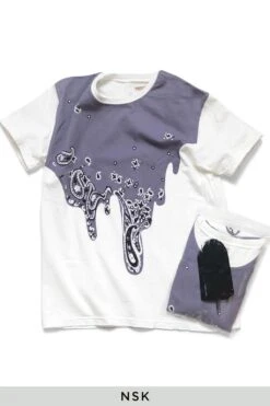 20/- Jersey Crew T (TOROTORO Bandana) - In 3 Color Choices -Menswear Rise Sales Store Kapital 20 Jersey Crew T TOROTORO Bandana in 3 Color Choices K2003SC074 x3 71