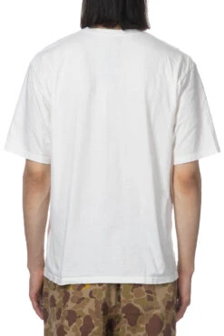 20/-Jersey Crew Tee (MISHIN MAX) - White -Menswear Rise Sales Store Kapital 20 Jersey Crew Tee MISHIN MAX White K2209SC009 23 m