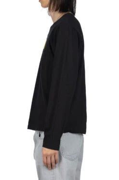 20/-Jersey Crewneck LS Tee (CONEYBOWY) - Black -Menswear Rise Sales Store Kapital 20 Jersey Crewneck LS Tee CONEYBOWY Black K2303LC089 BLK noe 03 m