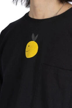 20/-Jersey Crewneck LS Tee (CONEYBOWY) - Black -Menswear Rise Sales Store Kapital 20 Jersey Crewneck LS Tee CONEYBOWY Black K2303LC089 BLK noe 05 m