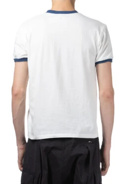 20/-Jersey RINGER T (NENEPIPPI) - White -Menswear Rise Sales Store Kapital 20 Jersey RINGER T NENEPIPPI White K2403SC112 WH noe 04 m