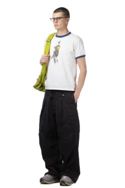 20/-Jersey RINGER T (NENEPIPPI) - White -Menswear Rise Sales Store Kapital 20 Jersey RINGER T NENEPIPPI White K2403SC112 WH noe 07 m