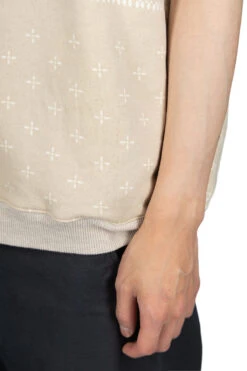 30/-SWT Knit Bandana BIG Vest - Natural -Menswear Rise Sales Store Kapital 30 SWT Knit Bandana BIG Vest Natural K2303SC023 NAT 06 m