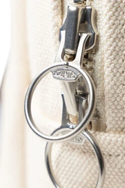 #4 Canvas FARGO Bag (S) - Ecru X Navy -Menswear Rise Sales Store Kapital 4 Canvas FARGO Bag S Ecru x Navy K2309XG508 NAN 07