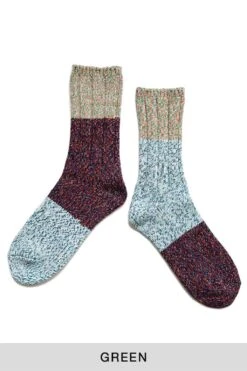 56 Yarns Asymmetry GOGH Grandrelle Yarn Socks - 3 Colors 19 56 Yarns Asymmetry GOGH Grandrelle Yarn Socks - 3 Colors -Menswear Rise Sales Store Kapital 56 Yarns Asymmetry GOGH Grandrelle Yarn Socks 3 Colors EK 1331 noe 10