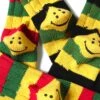 56 Yarns RASTA RAINBOWY HAPPY HEEL Socks - 2 Colour Choices