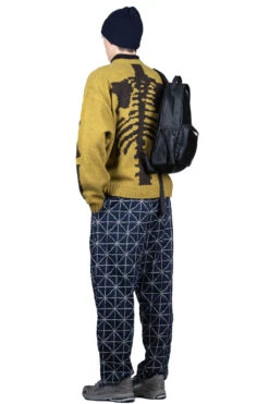 5G Wool BONE Crew Sweater - Mustard -Menswear Rise Sales Store Kapital 5G Wool BONE Crew Sweater Mustard K2211KN800 MUS 07 m