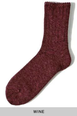 60 Yarns Cotton Socks - 6 Colour Choices -Menswear Rise Sales Store Kapital 60 Yarns Cotton Socks 6 Colour Choices EK 647 07a