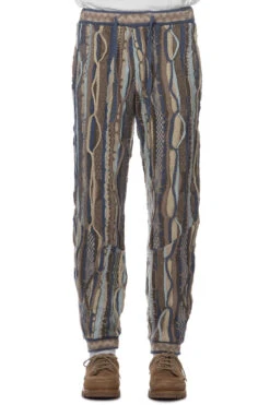 7G Knit GAUDY SWT Pants - Navy -Menswear Rise Sales Store Kapital 7G Knit GAUDY SWT Pants Navy K2203KN042 NV 21 m