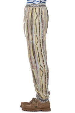 7G Knit GAUDY SWT Pants - Yellow -Menswear Rise Sales Store Kapital 7G Knit GAUDY SWT Pants Yellow K2203KN042 YEL noe 22 m