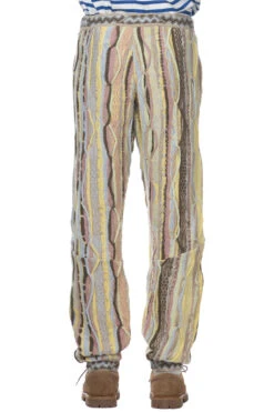 7G Knit GAUDY SWT Pants - Yellow -Menswear Rise Sales Store Kapital 7G Knit GAUDY SWT Pants Yellow K2203KN042 YEL noe 23 m