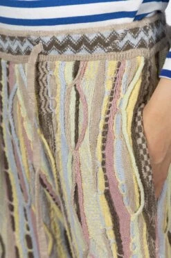 7G Knit GAUDY SWT Pants - Yellow -Menswear Rise Sales Store Kapital 7G Knit GAUDY SWT Pants Yellow K2203KN042 YEL noe 24 m