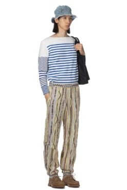 7G Knit GAUDY SWT Pants - Yellow -Menswear Rise Sales Store Kapital 7G Knit GAUDY SWT Pants Yellow K2203KN042 YEL noe 28 m