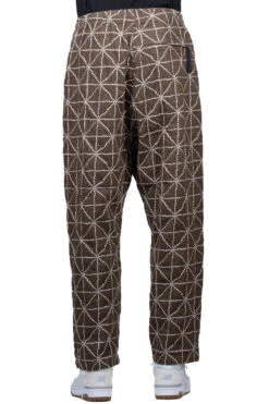 8oz Color Denim FOLK-DOJO Sashiko EASY Pants - Brown -Menswear Rise Sales Store Kapital 8oz Color Denim FOLK DOJO Sashiko EASY Pants Brown K2209LP008 BR noe 10 m