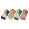 96 Yarns Bandana Heel Ankle Socks - 4 Colors