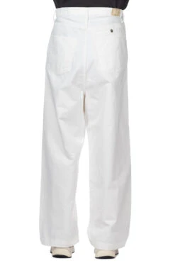 Chino PORT Baggy Pants - White 13 Chino PORT Baggy Pants - White -Menswear Rise Sales Store Kapital Chino PORT Baggy Pants White K2403LP034 WH ac 14 m
