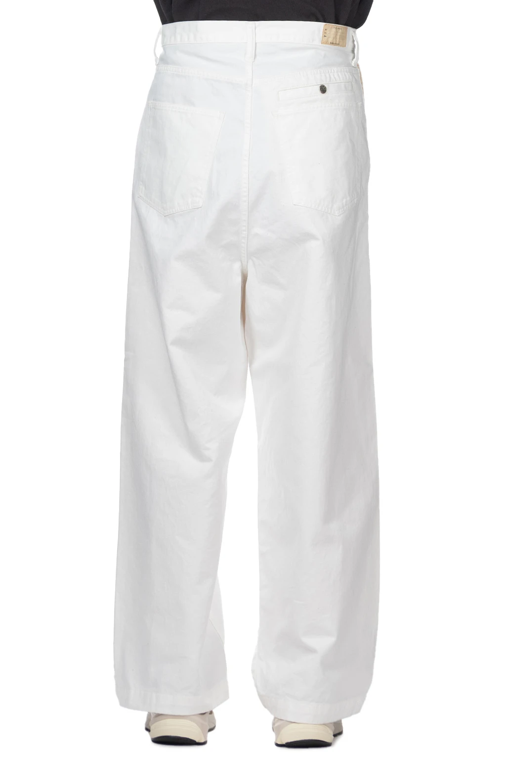 Chino PORT Baggy Pants - White 4 Chino PORT Baggy Pants - White - Image 4