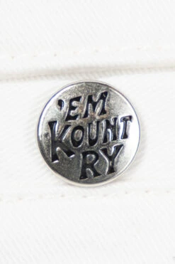 Chino PORT Baggy Pants - White 17 Chino PORT Baggy Pants - White -Menswear Rise Sales Store Kapital Chino PORT Baggy Pants White K2403LP034 WH ac 18 m