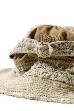 Chino THE OLD MAN AND THE SEA Hat (CRASH Remake) - 3 Colors -Menswear Rise Sales Store Kapital Chino THE OLD MAN AND THE SEA Hat CRASH Remake 3 Colors EK 1499 09