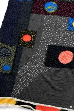 Compressed Wool Scarf GABBEH UNIVERSE - 2 Colors -Menswear Rise Sales Store Kapital Compressed Wool Scarf GABBEH UNIVERSE 2 Colors EK 1544 04