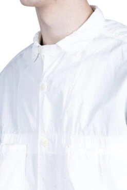 Cotton Broad Anorak Shirt - White -Menswear Rise Sales Store Kapital Cotton Broad Anorak Shirt White EK 739 15 m