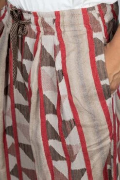 Cotton Pueblo Stripe RUDE Buggy Pants -Menswear Rise Sales Store Kapital Cotton Pueblo Stripe RUDE Buggy Pants K2205LP116 noe 05 m