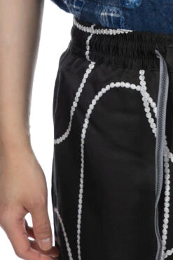 Cotton Rayon PEARL-KATABIRA EASY Pants - Black -Menswear Rise Sales Store Kapital Cotton Rayon PEARL KATABIRA EASY Pants Black K2105LP138 BLK 25 m