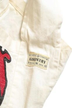 Cotton Twill KOUNTRY FACTORY Book Bag -Menswear Rise Sales Store Kapital Cotton Twill KOUNTRY FACTORY Book Bag EK 1230XB ta 05