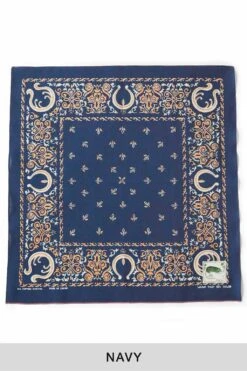 Fastcolor Selvedge Bandana (ANTLER NAJA) - 4 Colors -Menswear Rise Sales Store Kapital Fastcolor Selvedge Bandana ANTLER NAJA 4 Colors K2304XG528 12