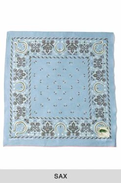 Fastcolor Selvedge Bandana (ANTLER NAJA) - 4 Colors -Menswear Rise Sales Store Kapital Fastcolor Selvedge Bandana ANTLER NAJA 4 Colors K2304XG528 14