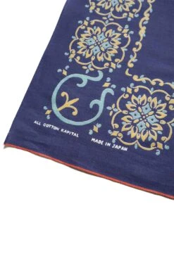 Fastcolor Selvedge Bandana (HAVANANAJA) -Menswear Rise Sales Store Kapital Fastcolor Selvedge Bandana HAVANANAJA K2304XG529 04