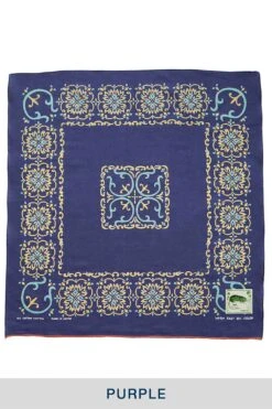Fastcolor Selvedge Bandana (HAVANANAJA) -Menswear Rise Sales Store Kapital Fastcolor Selvedge Bandana HAVANANAJA K2304XG529 07