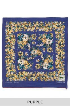 Fastcolor Selvedge Bandana (NADESHIKO-Champetre) - 4 Colors -Menswear Rise Sales Store Kapital Fastcolor Selvedge Bandana NADESHIKO Champetre 4 Colors K2310XG543 11