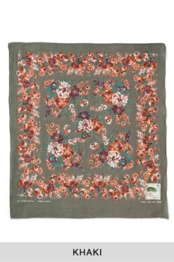 Fastcolor Selvedge Bandana (NADESHIKO-Champetre) - 4 Colors -Menswear Rise Sales Store Kapital Fastcolor Selvedge Bandana NADESHIKO Champetre 4 Colors K2310XG543 12