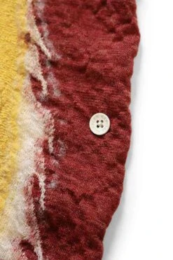 Fulling Wool HAPPY Scarf DRAGON DANCE - 3 Color Choices -Menswear Rise Sales Store Kapital Fulling Wool HAPPY Scarf DRAGON DANCE 3 Color Choices K2310XG531 05