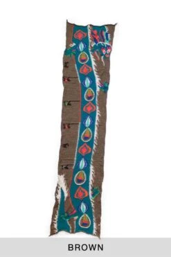 Fulling Wool HAPPY Scarf DRAGON DANCE - 3 Color Choices -Menswear Rise Sales Store Kapital Fulling Wool HAPPY Scarf DRAGON DANCE 3 Color Choices K2310XG531 22