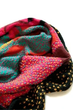 Fulling Wool Scarf DOS DACHSHUNDS - 2 Colors 13 Fulling Wool Scarf DOS DACHSHUNDS - 2 Colors -Menswear Rise Sales Store Kapital Fulling Wool Scarf DOS DACHSHUNDS 2 Colors EK 1303 ta noe 04