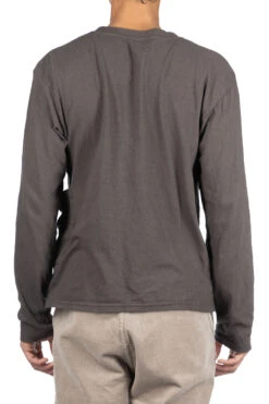 Gauze Jersey BISCUIT Pocket LS Tee - Ink Black -Menswear Rise Sales Store Kapital Gauze Jersey BISCUIT Pocket LS Tee Ink Black K2309LC048 04 m