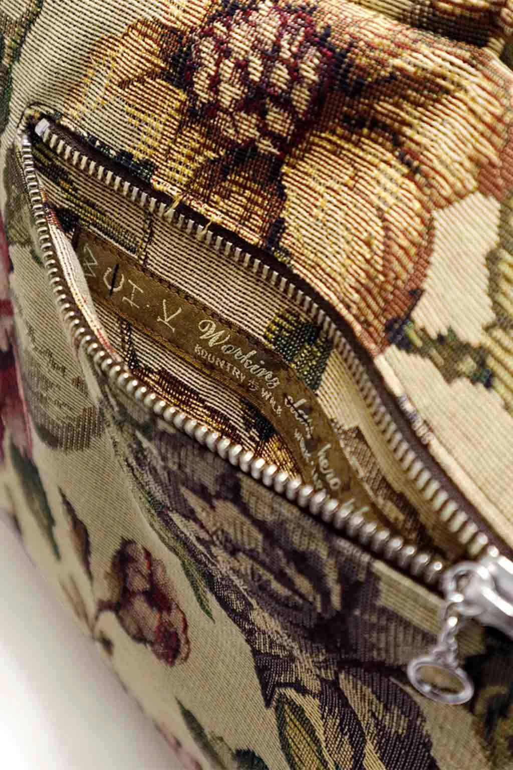 Gobelin Flower FARGO Bag (Small) - Sandbeige 4 Gobelin Flower FARGO Bag (Small) - Sandbeige - Image 4