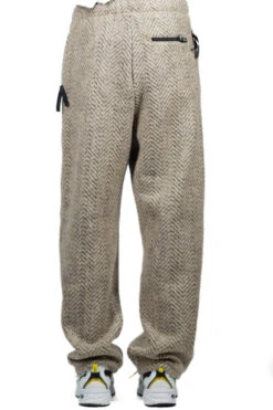 Herringbone Heavy Fleece Easy Tapered Pants - Beige X Khaki 10 Herringbone Heavy Fleece Easy Tapered Pants - Beige X Khaki -Menswear Rise Sales Store Kapital Herringbone Heavy Fleece Easy Tapered Pants Beige x Khaki K2110LP117 04 m
