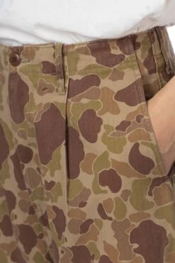 Herringbong HAPPY PEEK-A-BOO Camo NIME Pants 13 Herringbong HAPPY PEEK-A-BOO Camo NIME Pants -Menswear Rise Sales Store Kapital Herringbong HAPPY PEEK A BOO Camo NIME Pants K2209LP025 ac 24 m