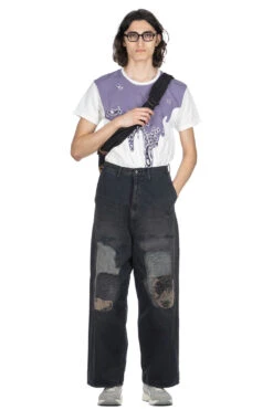 KATSURAGI PORT Baggy Pants - Champetre Remake