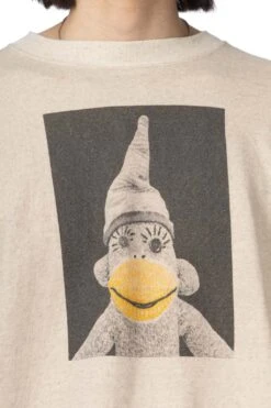 Linen Gauze SWT Knit Crew SWT (CHIROSAKU) - Natural -Menswear Rise Sales Store Kapital Linen Gauze SWT Knit Crew SWT CHIROSAKU Natural K2403LC105 NAT ac 15 m