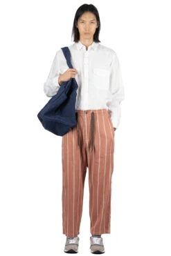 Linen PHILLIES Stripe EASY Pants - Sohobrick