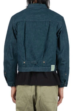 No.4 Plant Dyed Denim 1st Jacket -Menswear Rise Sales Store Kapital No4 Plant Dyed Denim 1st Jacket K2304LJ098 04 m
