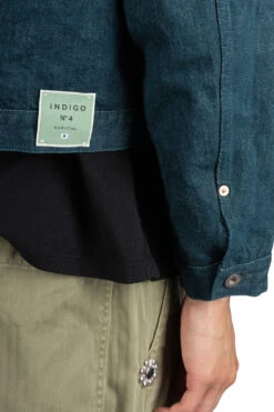 No.4 Plant Dyed Denim 1st Jacket -Menswear Rise Sales Store Kapital No4 Plant Dyed Denim 1st Jacket K2304LJ098 06 m