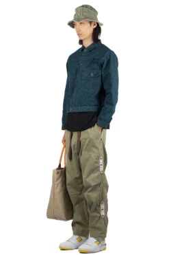 No.4 Plant Dyed Denim 1st Jacket -Menswear Rise Sales Store Kapital No4 Plant Dyed Denim 1st Jacket K2304LJ098 07 m