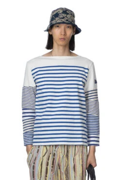 PANEL Stripe Jersey Hippie Sleeve T