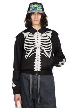 Rayon Twill BONE Drizzler JKT - Black